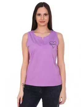 Майка трикотажная Джулия (сиреневая) рр