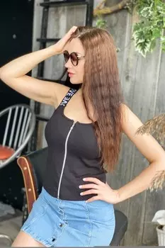 Майка трикотажная Офелия (черная)