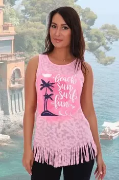 Майка трикотажная Ранди (розовая) рр