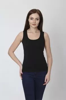 Майка трикотажная Тильда (черная) рр