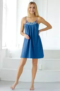 Ночная сорочка Аделайн (индиго)