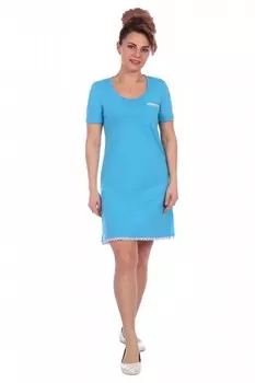 Ночная сорочка Агава (голубая)