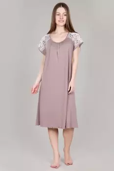 Ночная сорочка Алексия (кофейная)