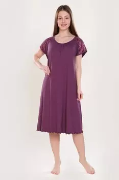 Ночная сорочка Алексия (лиловая) рр