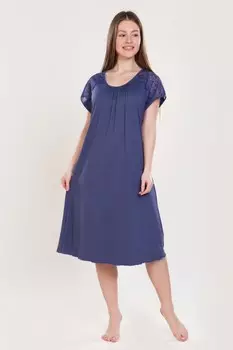 Ночная сорочка Алексия (синяя) рр