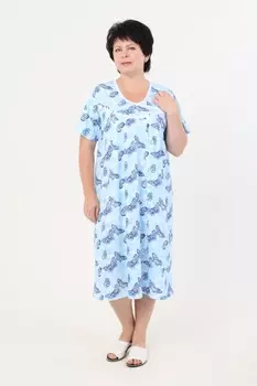 Ночная сорочка Алита (голубая)