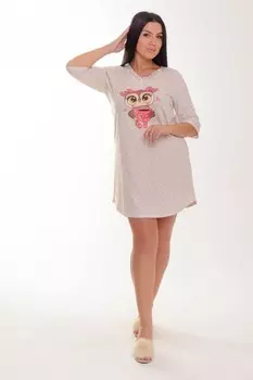 Ночная сорочка Алондра (бежевая)