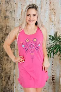 Ночная сорочка Беатрис (фуксия)