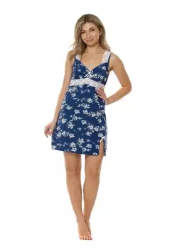 Ночная сорочка Бетэни (темно-синяя) рр