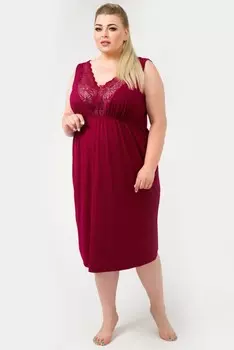 Ночная сорочка Бетси (бордовая)