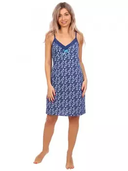 Ночная сорочка Дельта (индиго)