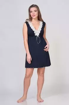 Ночная сорочка Джоди (темно-синяя) рр