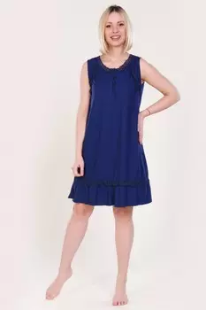 Ночная сорочка Филис (синяя) рр