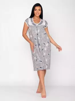 Ночная сорочка Гортензия (розы) рр