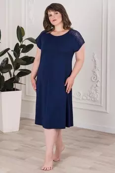 Ночная сорочка Ханна (синяя)