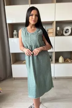 Ночная сорочка Эльканто (хаки)