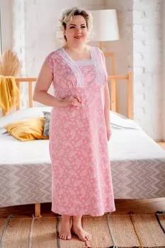 Ночная сорочка Элла (розовая)