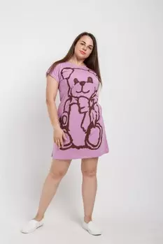 Ночная сорочка Энрика (сиреневая) рр