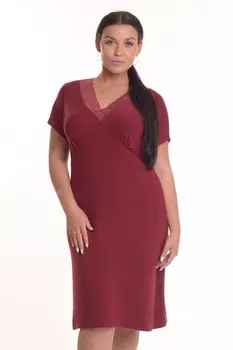 Ночная сорочка Карла (бордовая) рр