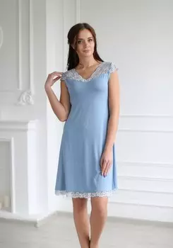 Ночная сорочка Катрин (голубая)