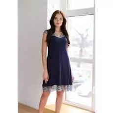 Ночная сорочка Катрин (синяя)