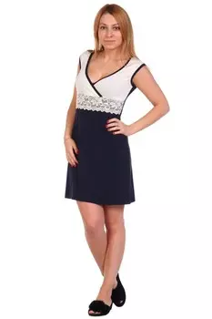 Ночная сорочка Клеменс (синяя) рр