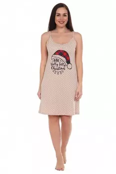 Ночная сорочка Конфетти (бежевая) рр