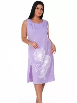 Ночная сорочка Корнелия (сиреневая) рр