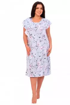 Ночная сорочка Ласточка (голубая) рр