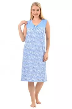Ночная сорочка Лениана (голубая) рр