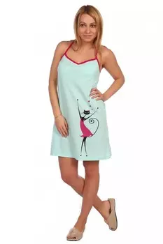 Ночная сорочка Лиана (мятная) рр