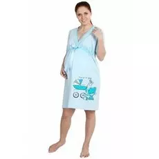 Ночная сорочка Малыш (голубая)