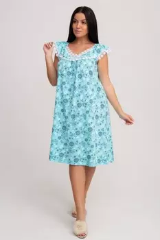 Ночная сорочка Милослава (голубая) рр