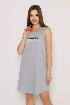 Ночная сорочка Модерн (серая)