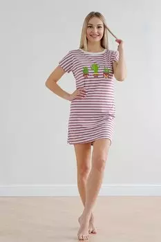 Ночная сорочка Мохито (фиолетовая) рр