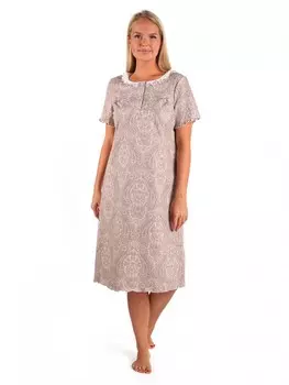 Ночная сорочка Моника (бежевая) рр