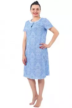 Ночная сорочка Моника (голубая)