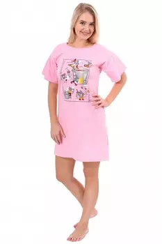 Ночная сорочка Мышата (розовая)