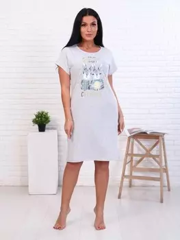 Ночная сорочка Наяда (серая)