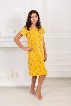 Ночная сорочка Наталия (желтая)