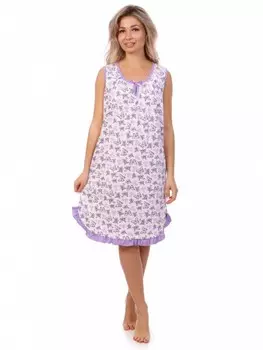 Ночная сорочка Наташа (сиреневая) от2