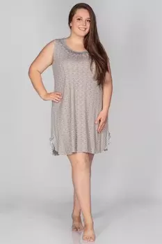 Ночная сорочка Нева (серая)