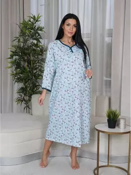 Ночная сорочка Нинон (голубая)