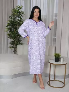 Ночная сорочка Нинон (сиреневая)