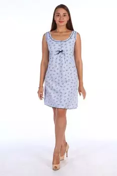 Ночная сорочка Нита (голубая)