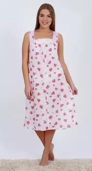 Ночная сорочка Ноэми (розовая) рр