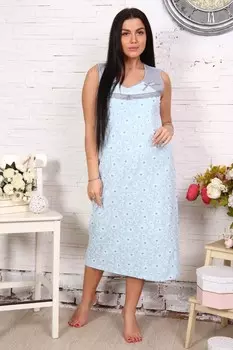 Ночная сорочка Норине (голубая)