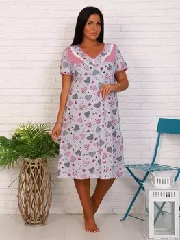 Ночная сорочка Офелия (серая)