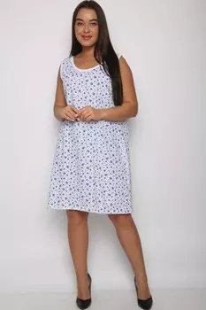 Ночная сорочка Памела (сиреневые цветы) рр