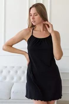 Ночная сорочка Парцелла (черная)